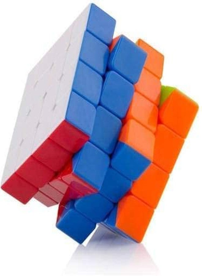 AZE Enterprises 4x4 Cube and Pyramid Cube Combo Set of 2. Multi Color Triangle Cube and 4x4 Cubes High Speed Smooth and Sticker-Less. Cube Puzzle, - Image 3